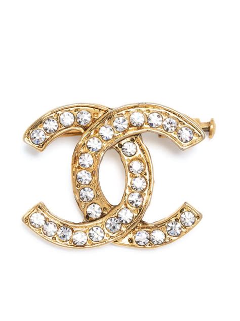 chanel brooch 1980|pre owned Chanel brooch.